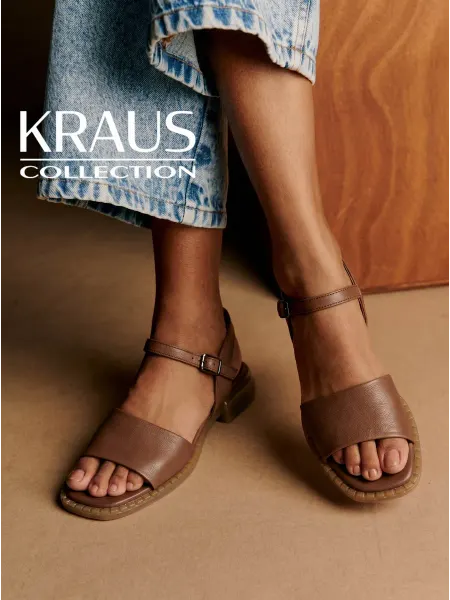 KRAUS Collection Коричневые босоножки женские