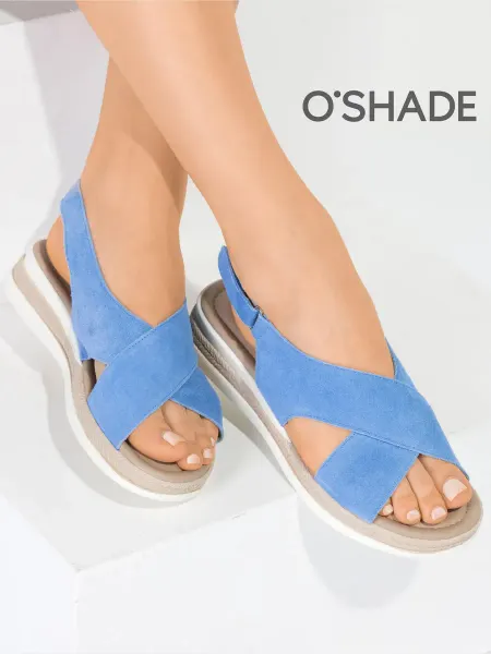 O`SHADE Босоножки женские летние синие