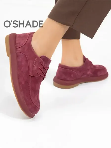 O`SHADE Полуботинки замшевые женские