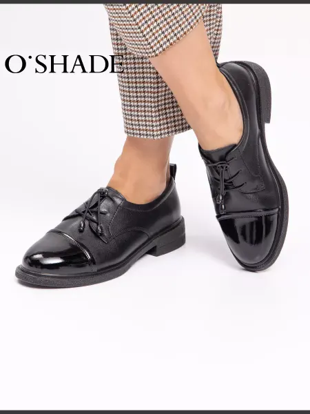 O`SHADE Полуботинки женские черные