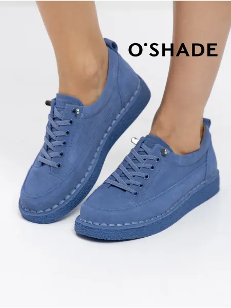 O`SHADE Полуботинки женские замшевые