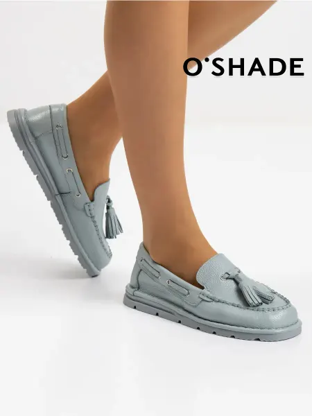O`SHADE Мокасины женские кожаные
