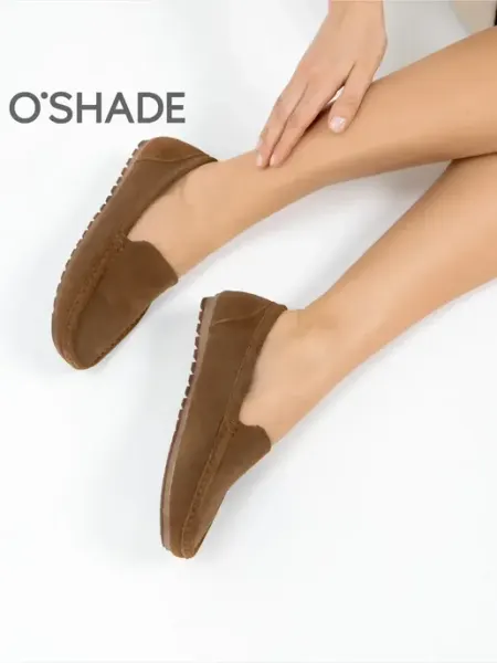 O`SHADE Мокасины коричневые женские