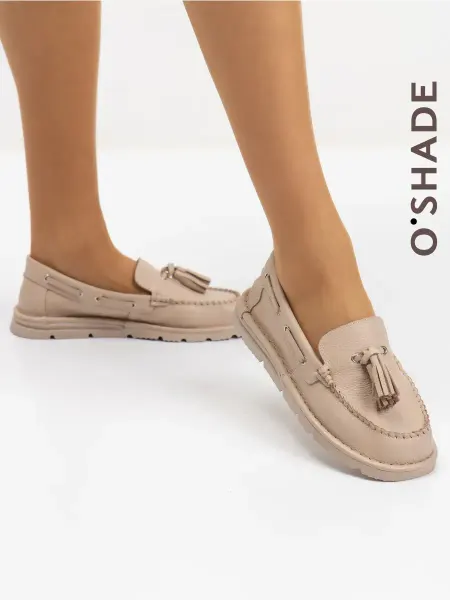 O`SHADE Мокасины женские кожаные