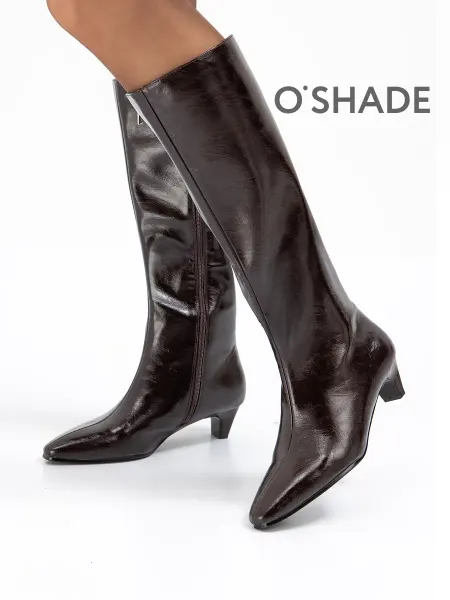 O`SHADE Коричневые сапоги женские демисезонные