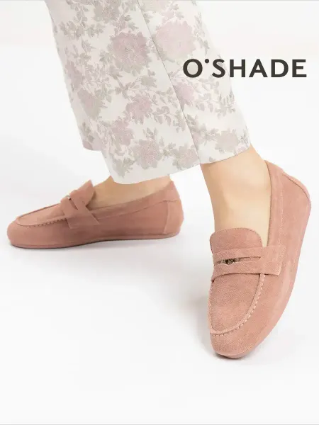 O`SHADE Мокасины женские замшевые