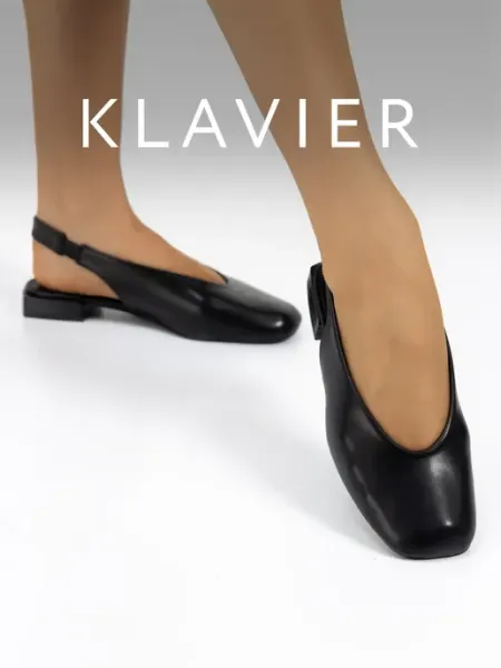 KLAVIER Туфли черные женские