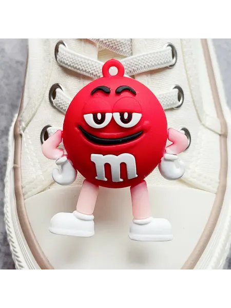 KOMPLETE Украшение для кроссовок Красный m&m