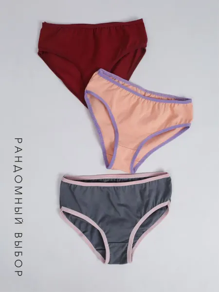EvaKeya Трусы детские комплект 3 штуки микс