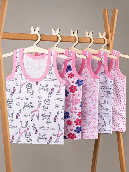 Babycollection Майка детская бельевая набор 5 шт