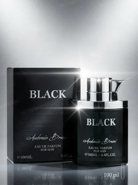 КПК-Парфюм Парфюмерная вода для мужчин "Black" 100мл