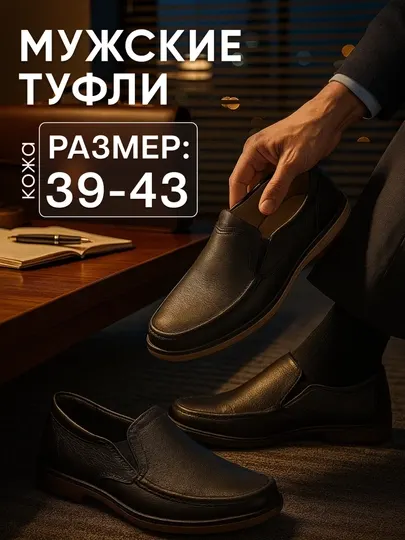 Мужские водонепроницаемые мокасины на осень и лето