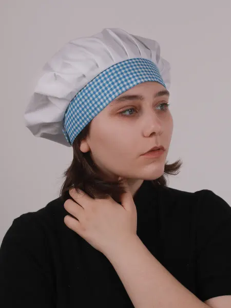 Колпак поварской на липучке