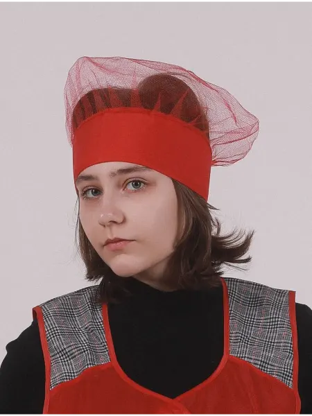 Колпак поварской на завязках