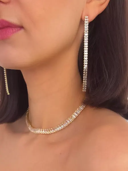 Ms Lalique Серьги бижутерия