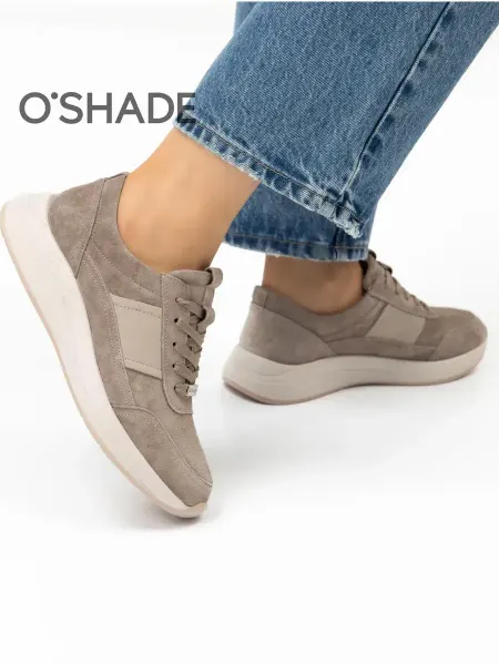 O`SHADE Кроссовки замшевые женские