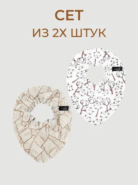 Mjolk Нагрудник для кормления 2 шт