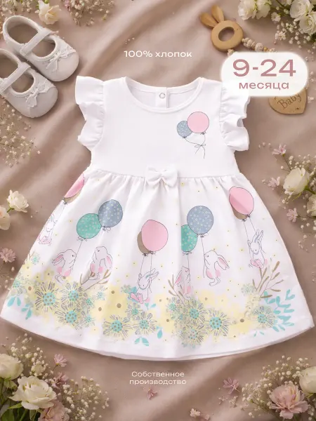 Mami-kids Платье для новорожденных детей