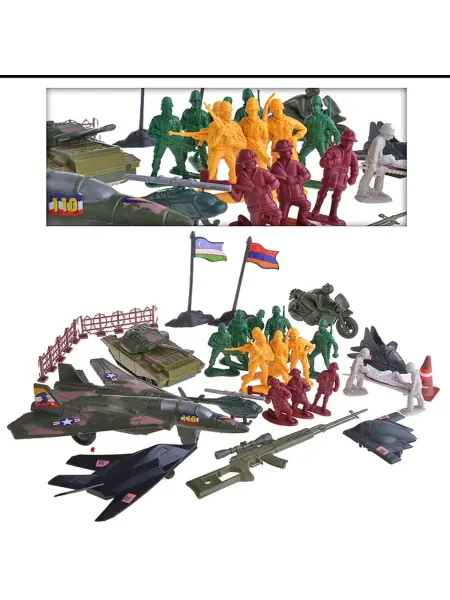 Игровой Набор Солдатиков 6шт Фигурки Детские Военные