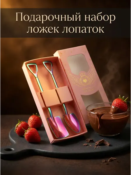 Набор ложек-лопаток в подарочной коробке