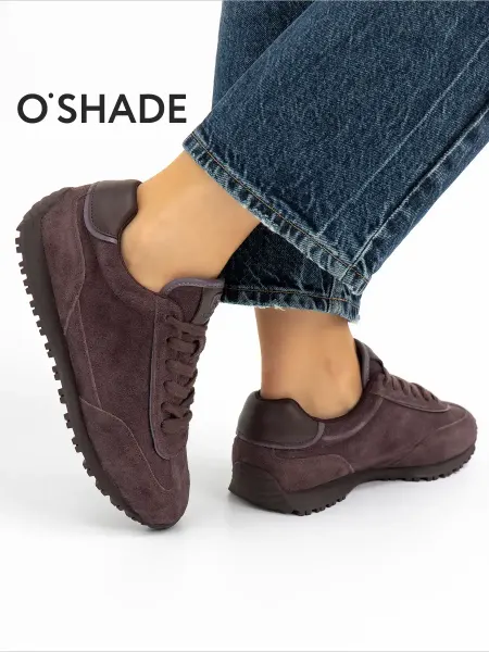 O`SHADE Кроссовки замшевые женские