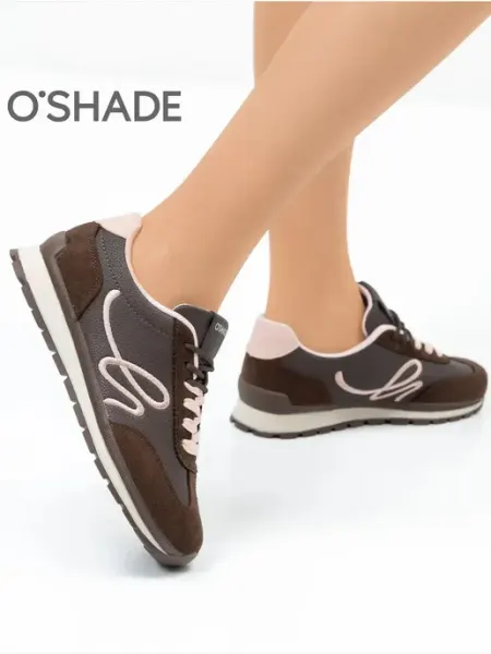 O`SHADE Кроссовки коричневые женские
