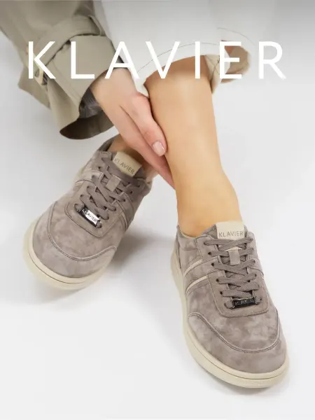 KLAVIER Кеды замшевые женские