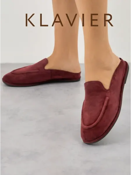 KLAVIER Сабо замшевые женские