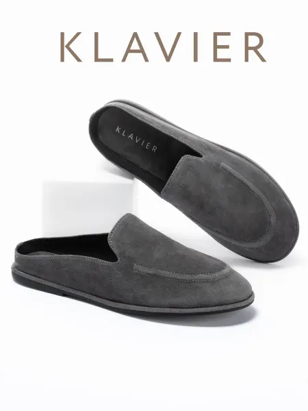 KLAVIER Сабо замшевые женские