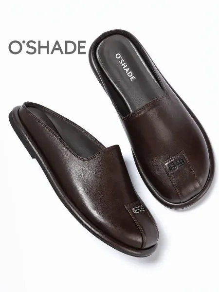 O`SHADE Сабо женские кожаные коричневые