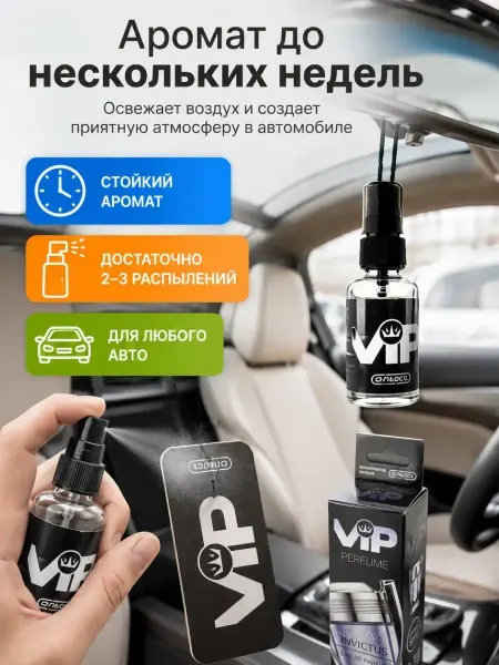 Айч3 Автомобильный парфюм спрей ароматизатор