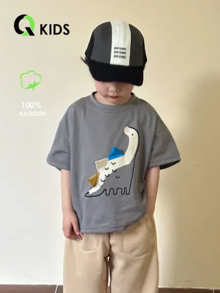 Q kids Детская хлопковая футболка