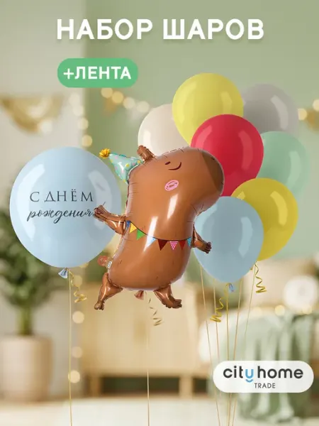 Cityhometrade Воздушные шары набор 20шт