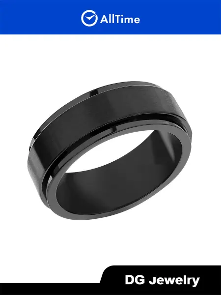 DG Jewelry Кольцо стальное бижутерия