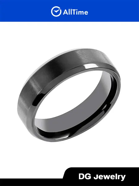 DG Jewelry Кольцо стальное бижутерия