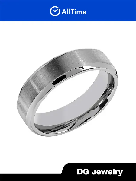 DG Jewelry Кольцо стальное бижутерия