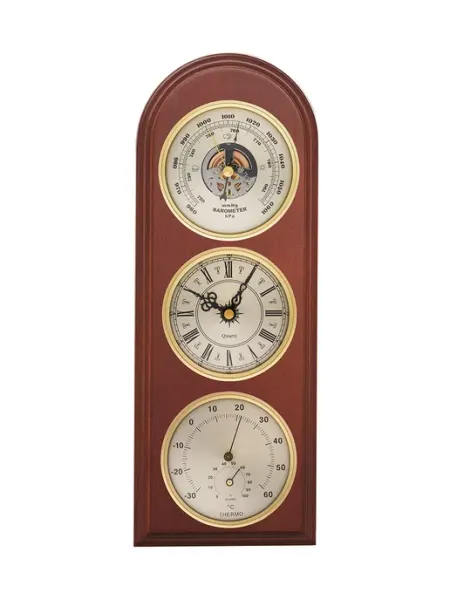 БРИГ Метеостанция механическая КМ93010-ЧБ(ТГ)-М настенная