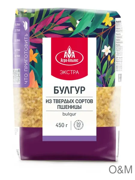 Булгур «Агро-Альянс» из твердых сортов, 5шт