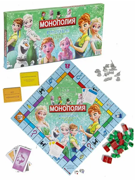 Игротойс Монополия детская Холодное сердце