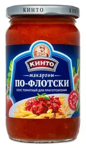 Соус томатный "Макароны по-флотски" ТМ "Кинто", 350 мл