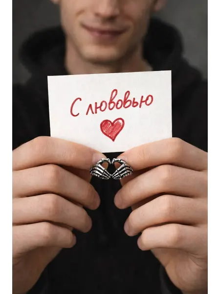 Bijuter Кольцо Сердце, стильная бижутерия