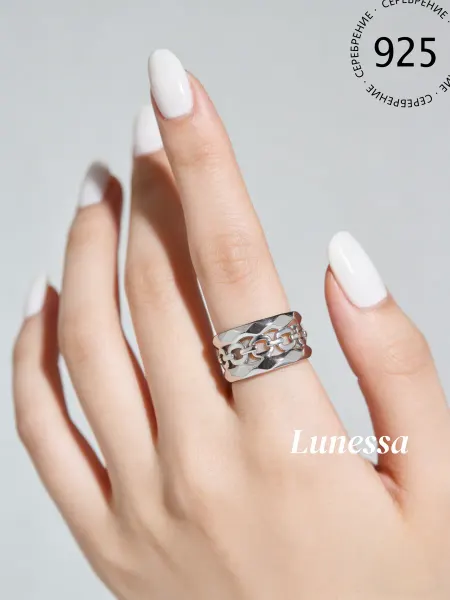 Lunessa кольцо женское широкое
