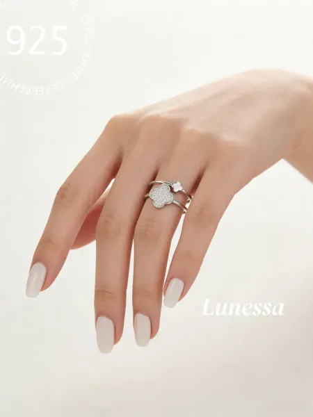 Lunessa кольцо женское с камнем