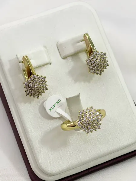 XUPING JEWELRY Xuping комплект серьги и кольцо