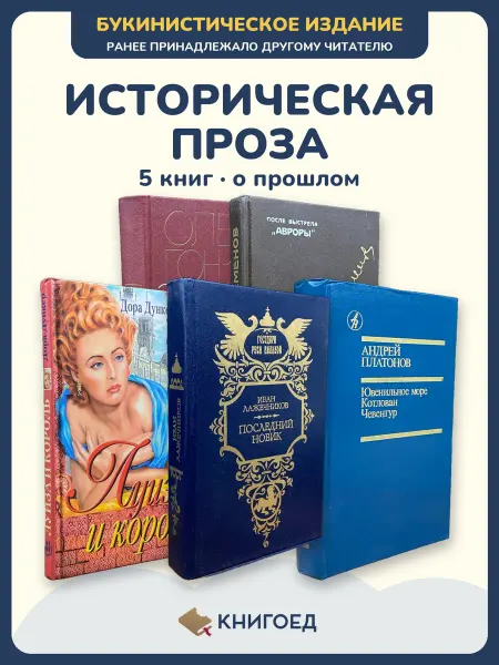 Книгоед исторические романы Гончар Алдан-семенов Дункер Лажечников