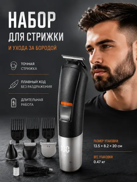 Подарочный набор для стрижки волос мужчине
