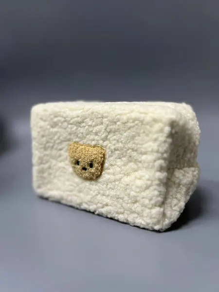 Косметичка Тедди плюшевая