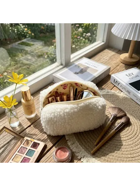 Kiprida Shop Косметичка плюшевая