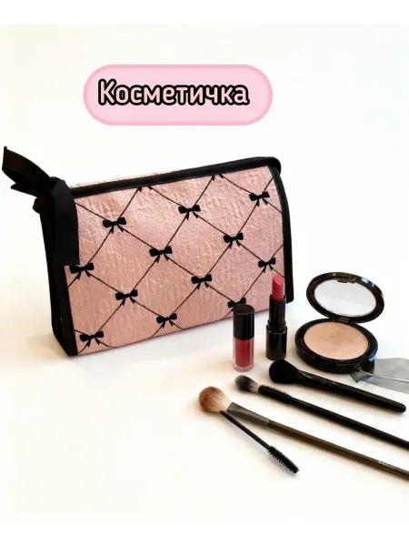 Mama_baby Косметичка женская с бантиками