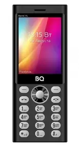Мобильный телефон BQ 2832 Barrel XL Черно-серебряный (RU)